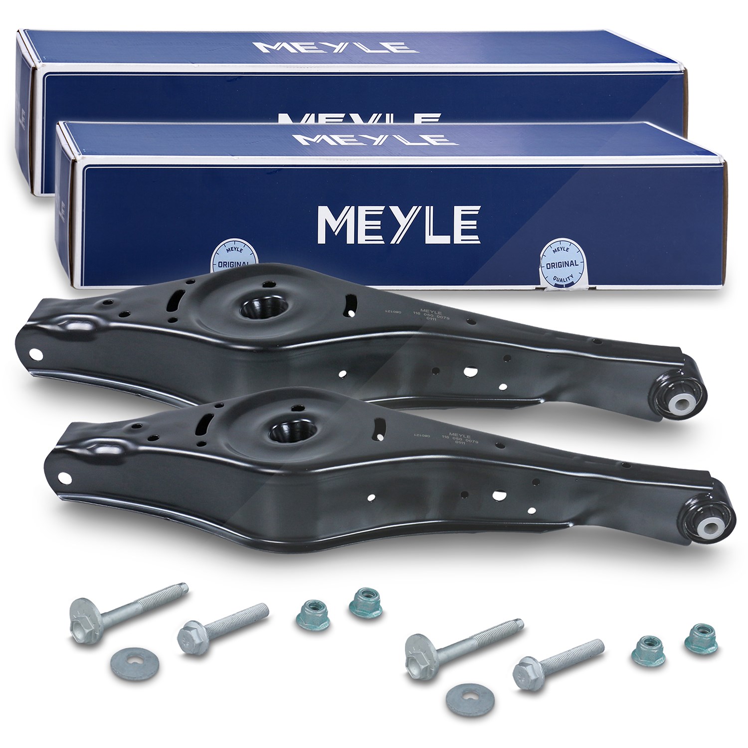 Meyle 2x Querlenker hinten unten [Hersteller-Nr. 1160500079/S] für Audi, Skoda, VW, Seat