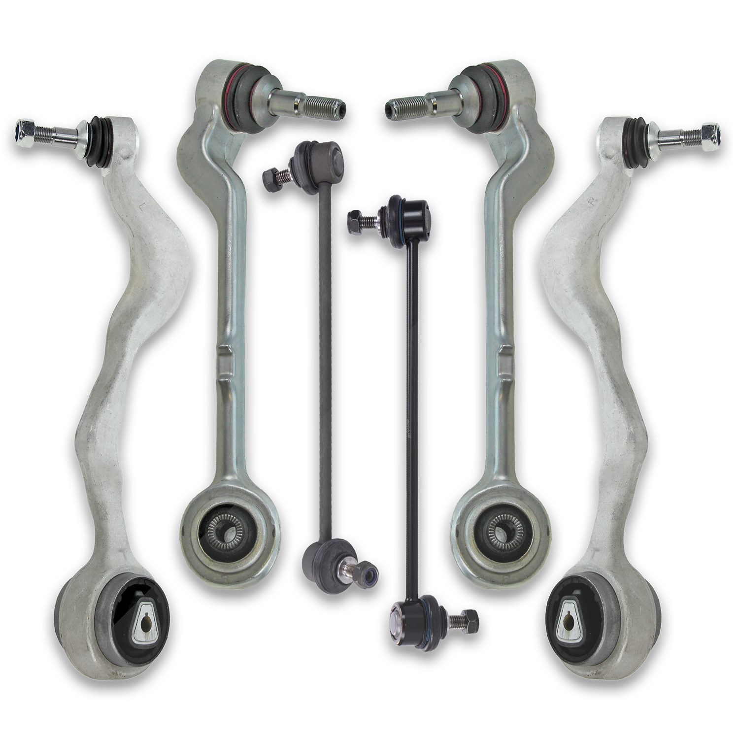 Bestprice 4x Querlenker +2x Koppelstange vorne [Hersteller-Nr. 40379305] für BMW