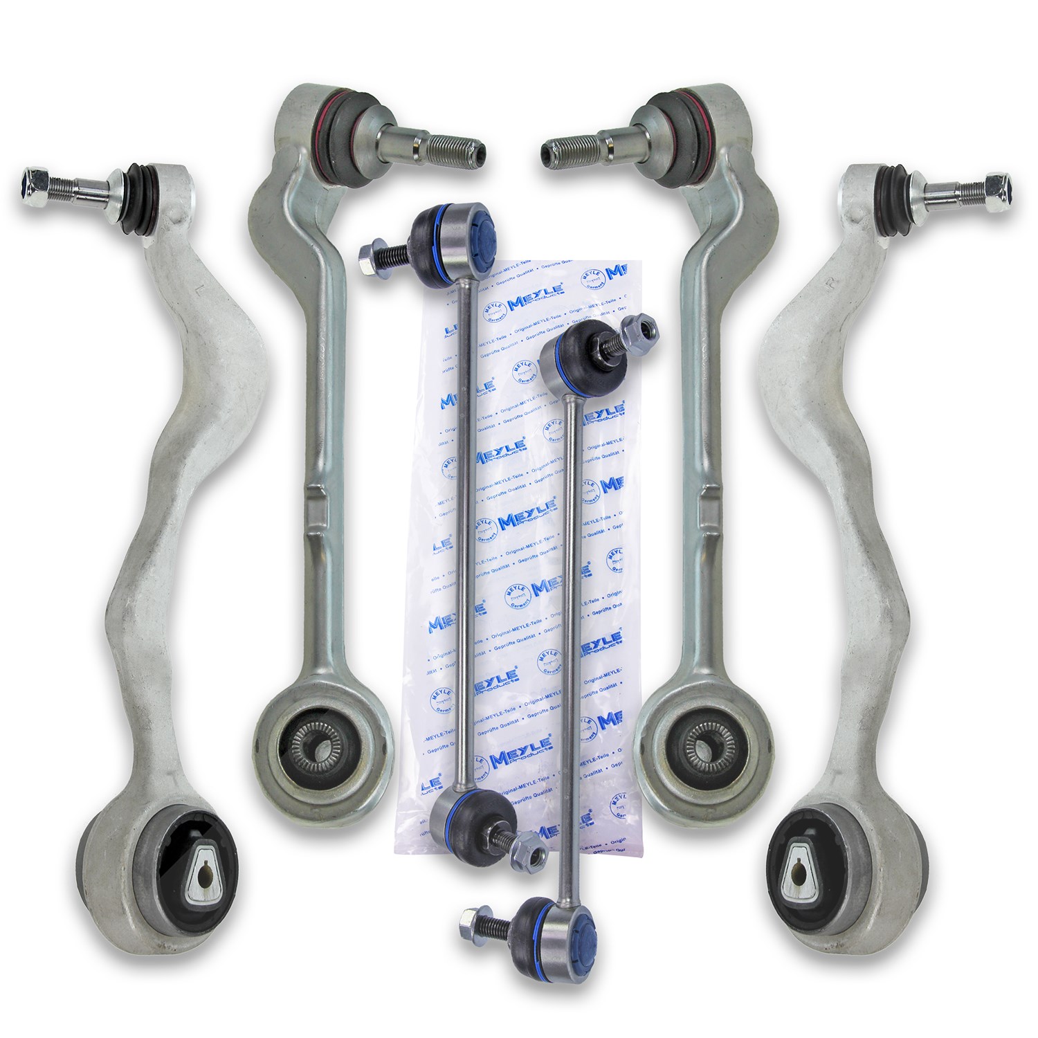 Bestprice 4x Querlenker +2x MEYLE Koppelstange vorne [Hersteller-Nr. 40379306] für BMW