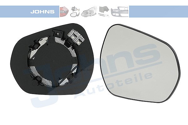 Johns Spiegelglas, Außenspiegel [Hersteller-Nr. 330138-81] für Ford