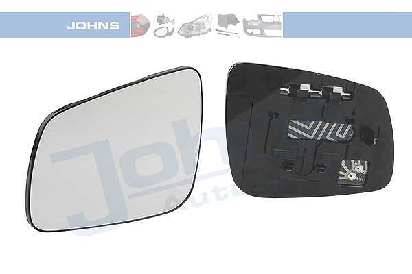 Johns Spiegelglas, Außenspiegel [Hersteller-Nr. 522637-81] für Mitsubishi