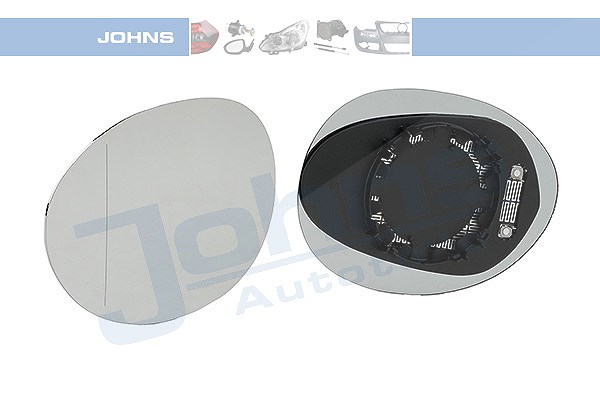 Johns Spiegelglas, Außenspiegel [Hersteller-Nr. 535437-81] für Mini