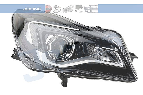 Johns Hauptscheinwerfer [Hersteller-Nr. 551710-6] für Opel