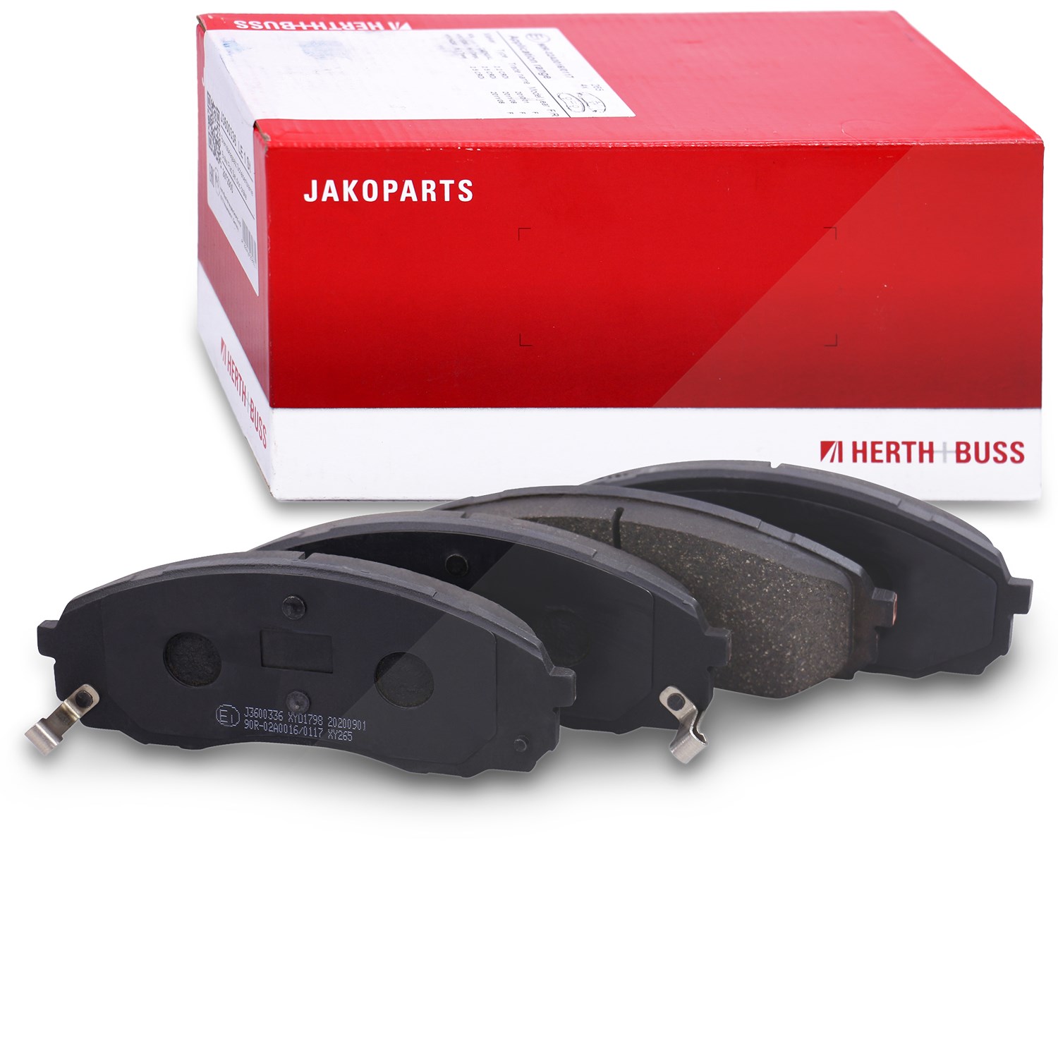 Herth+buss Jakoparts Bremsbeläge vorne (Satz) [Hersteller-Nr. J3600336] für Kia, Hyundai