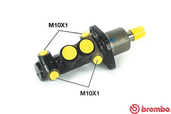 Brembo Hauptbremszylinder [Hersteller-Nr. M85035] für Seat, VW, Skoda