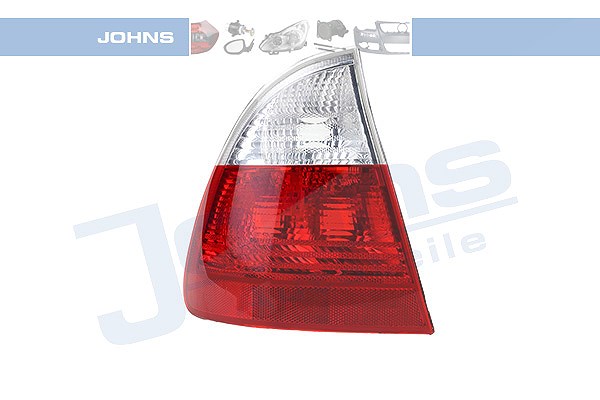 Johns Heckleuchte außen, Blinker weiß, ohne Lampenträger [Hersteller-Nr. 200887-72] für BMW