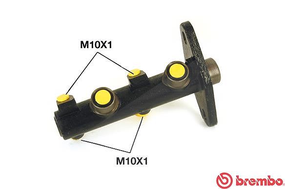Brembo Hauptbremszylinder [Hersteller-Nr. M24011] für Mazda, Ford
