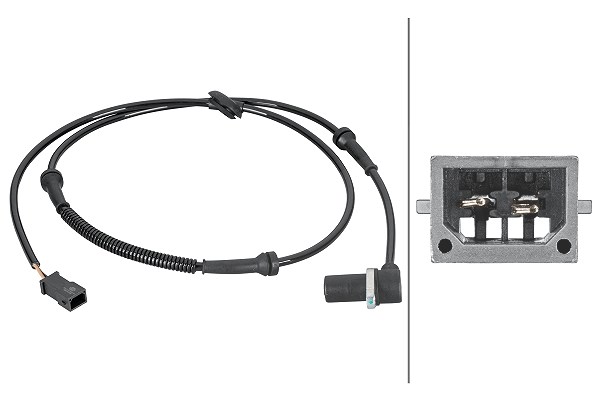 Hella Sensor, Raddrehzahl [Hersteller-Nr. 6PU012806-831] für Audi