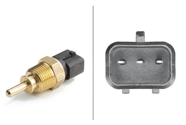Hella Sensor, Kühlmitteltemperatur [Hersteller-Nr. 6PT009309-621] für Hyundai, Genesis, Kia