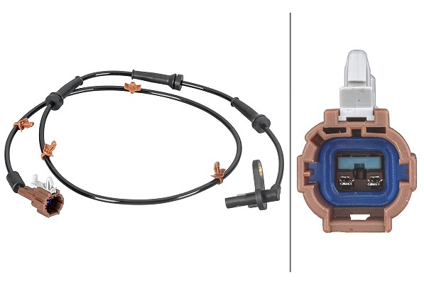 Hella Sensor, Raddrehzahl [Hersteller-Nr. 6PU012806-741] für Nissan