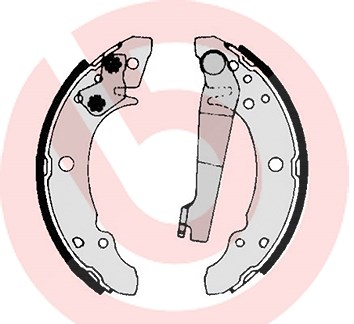Brembo Bremsbackensatz [Hersteller-Nr. S85507] für VW, Seat, Audi