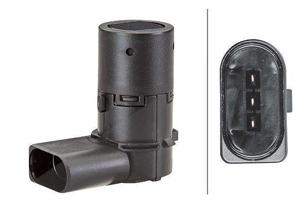 Hella Sensor, Einparkhilfe [Hersteller-Nr. 6PX358141-031] für Audi, Skoda, VW