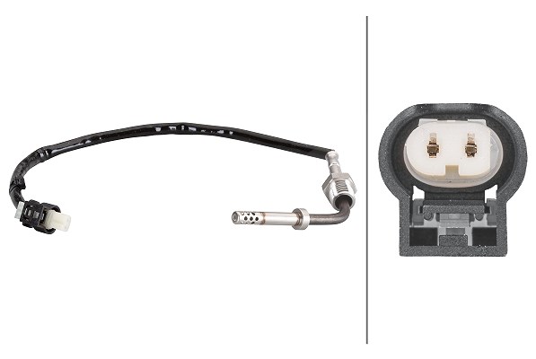 Hella Sensor, Abgastemperatur [Hersteller-Nr. 6PT010376-131] für Mercedes-Benz