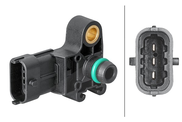 Hella Sensor, Ladedruck [Hersteller-Nr. 6PP358152-041] für Opel, Vauxhall, Chevrolet