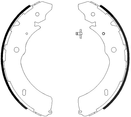 Hella Bremsbackensatz [Hersteller-Nr. 8DB355038-031] für Isuzu