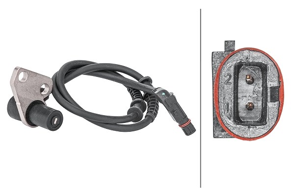 Hella Sensor, Raddrehzahl [Hersteller-Nr. 6PU012806-821] für Mercedes-Benz