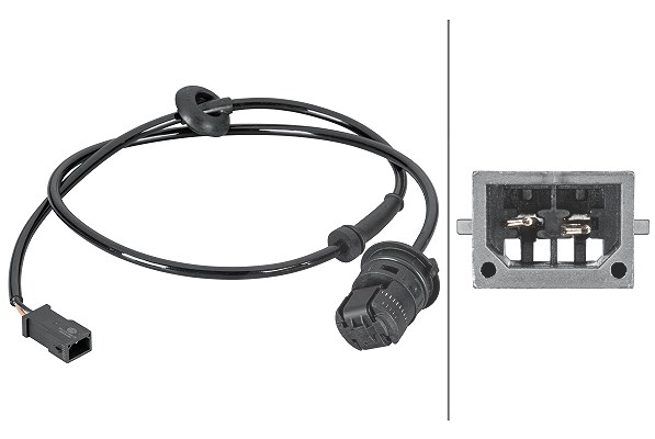 Hella Sensor, Raddrehzahl [Hersteller-Nr. 6PU012806-791] für Audi