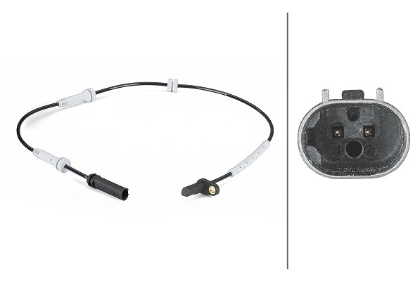 Hella Sensor, Raddrehzahl [Hersteller-Nr. 6PU012806-601] für BMW