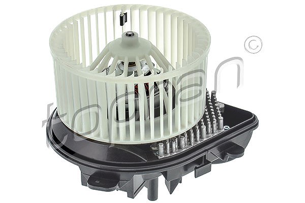 Topran Elektromotor, Innenraumgebläse [Hersteller-Nr. 722655] für Citroën, Fiat, Peugeot