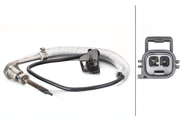 Hella Sensor, Abgastemperatur [Hersteller-Nr. 6PT014495-111] für Volvo