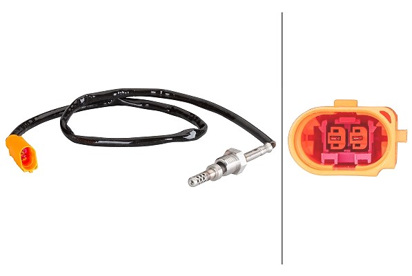 Hella Sensor, Abgastemperatur [Hersteller-Nr. 6PT010376-271] für Audi, Seat, Skoda, VW