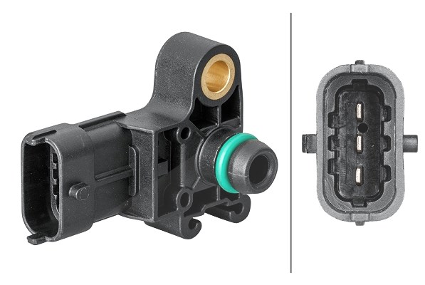 Hella Sensor, Ladedruck [Hersteller-Nr. 6PP358152-051] für Vauxhall, Opel, Chevrolet