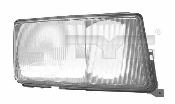 Tyc Streuscheibe, Hauptscheinwerfer [Hersteller-Nr. 20-3220-LA-2] für Mercedes-Benz