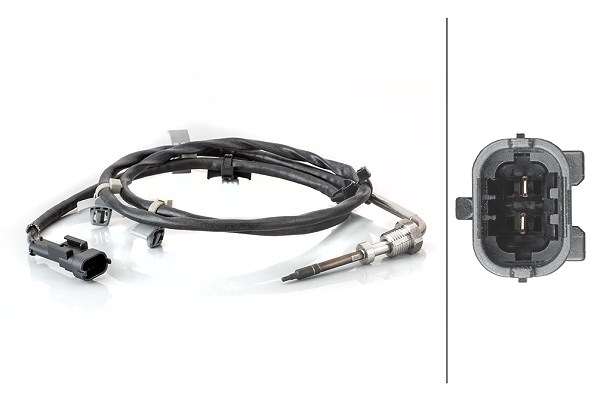 Hella Sensor, Abgastemperatur [Hersteller-Nr. 6PT014494-611] für Vauxhall, Opel