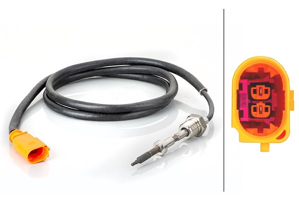Hella Sensor, Abgastemperatur [Hersteller-Nr. 6PT014494-771] für VW