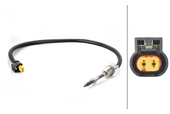 Hella Sensor, Abgastemperatur [Hersteller-Nr. 6PT014494-581] für Mercedes-Benz