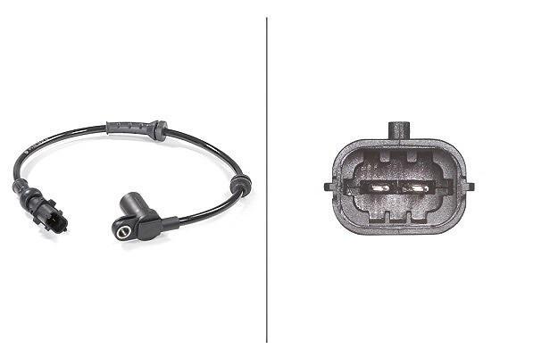 Hella Sensor, Raddrehzahl [Hersteller-Nr. 6PU009106-261] für Opel, Vauxhall