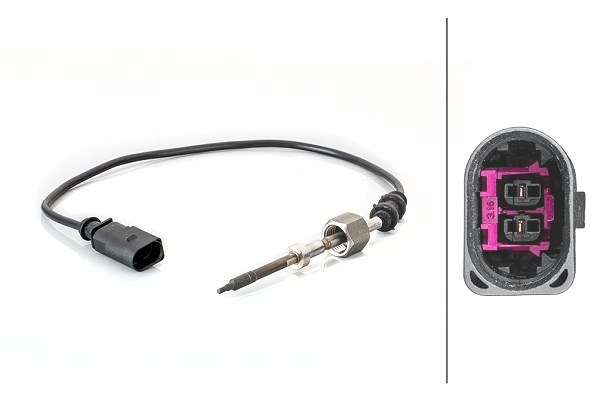 Hella Sensor, Abgastemperatur [Hersteller-Nr. 6PT014494-831] für VW, Audi