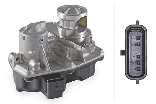 Hella AGR-Ventil [Hersteller-Nr. 6NU014864-431] für Nissan, Mercedes-Benz, Renault, Opel, Vauxhall