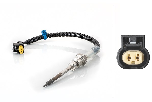 Hella Sensor, Abgastemperatur [Hersteller-Nr. 6PT014495-041] für Mercedes-Benz