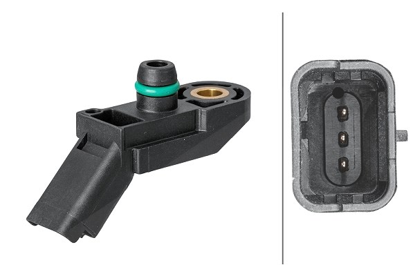 Hella Sensor, Saugrohrdruck [Hersteller-Nr. 6PP009400-161] für Peugeot, Citroën, Fiat, Lancia, Renault