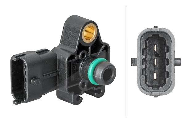 Hella Sensor, Ladedruck [Hersteller-Nr. 6PP358152-091] für Saab, Chevrolet, Opel, Vauxhall