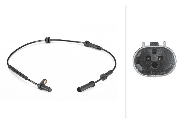 Hella Sensor, Raddrehzahl [Hersteller-Nr. 6PU012806-591] für BMW
