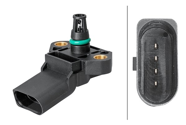 Hella Sensor, Saugrohrdruck [Hersteller-Nr. 6PP009400-471] für Seat, Audi, Skoda, VW, Porsche