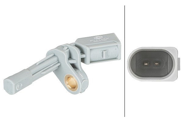 Hella Sensor, Raddrehzahl [Hersteller-Nr. 6PU012806-971] für Skoda, Seat, Audi, VW