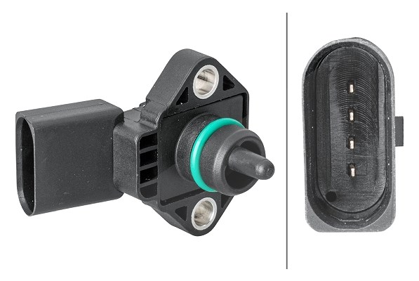 Hella Sensor, Ladedruck [Hersteller-Nr. 6PP358152-011] für Audi, Seat, Skoda, VW