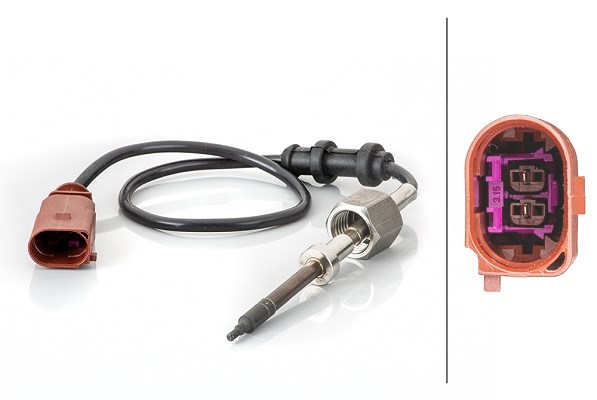 Hella Sensor, Abgastemperatur [Hersteller-Nr. 6PT014494-811] für VW, Seat