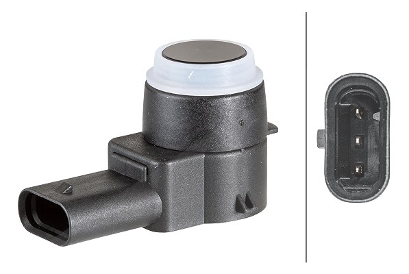 Hella Sensor, Einparkhilfe [Hersteller-Nr. 6PX358141-201] für Seat, VW