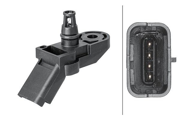 Hella Sensor, Saugrohrdruck [Hersteller-Nr. 6PP009400-301] für Fiat, Citroën, Peugeot
