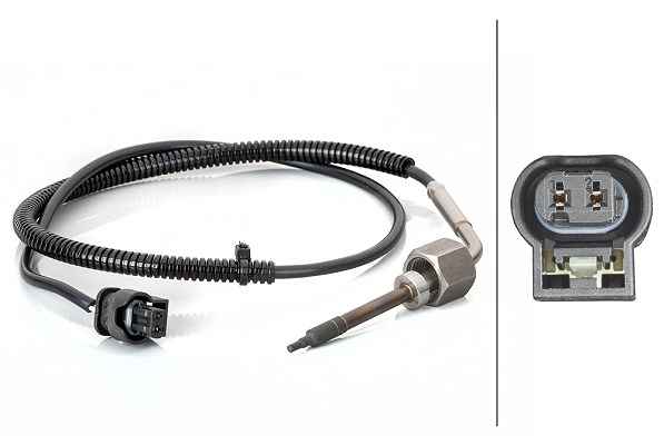 Hella Sensor, Abgastemperatur [Hersteller-Nr. 6PT014494-471] für Mercedes-Benz