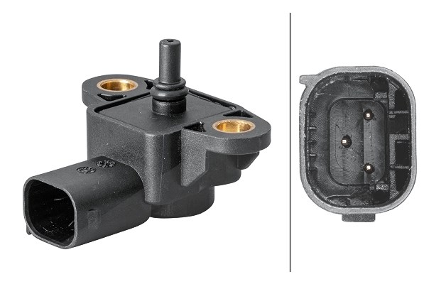 Hella Sensor, Ladedruck [Hersteller-Nr. 6PP358152-071] für Mercedes-Benz, Smart, Maybach