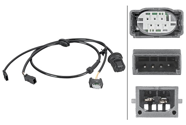 Hella Sensor, Raddrehzahl [Hersteller-Nr. 6PU012806-801] für Audi