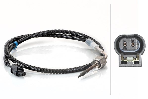 Hella Sensor, Abgastemperatur [Hersteller-Nr. 6PT014494-891] für Mercedes-Benz