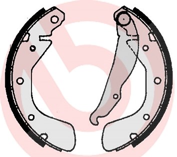 Brembo Bremsbackensatz [Hersteller-Nr. S59511] für Vauxhall, Opel, Chevrolet