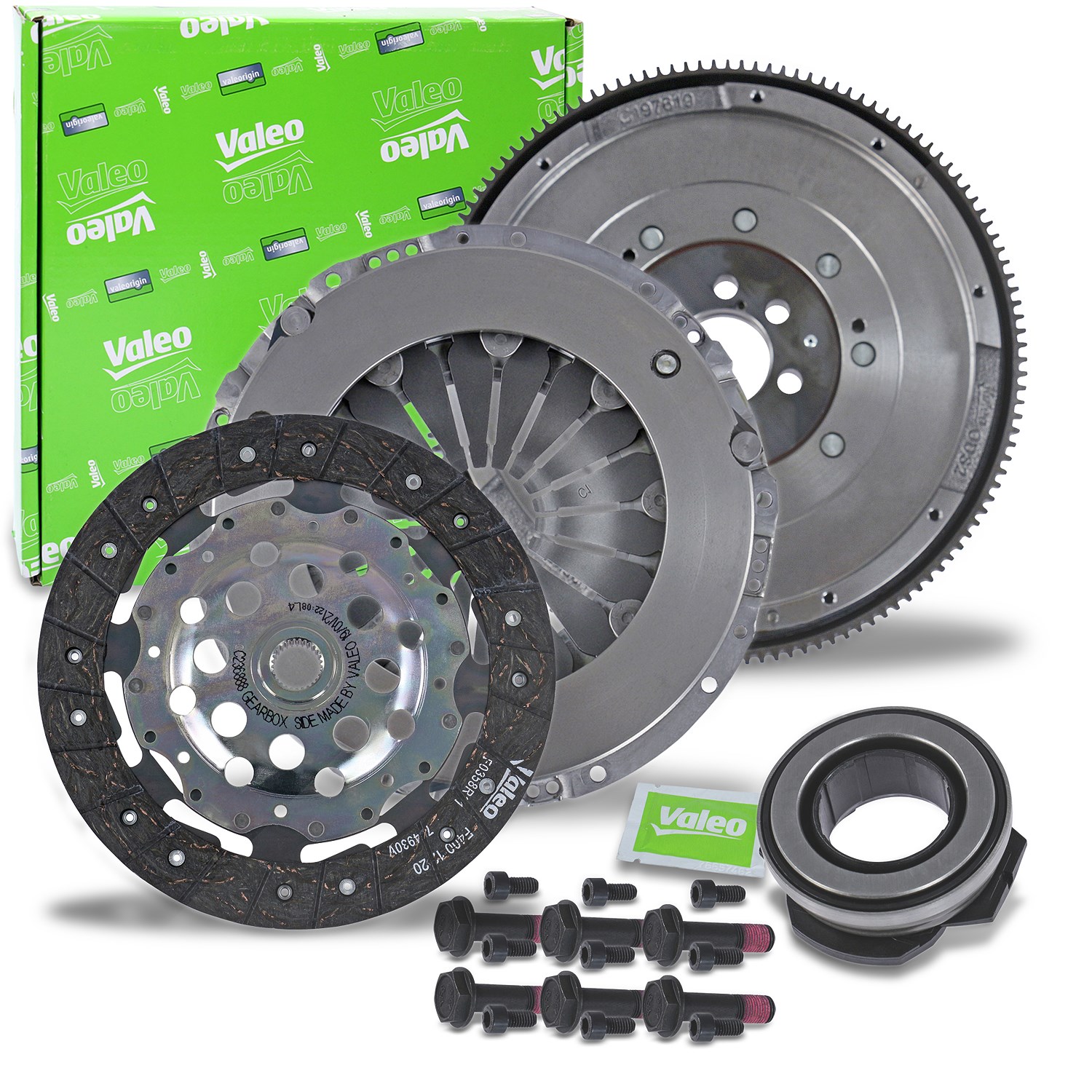 Valeo Kupplungssatz [Hersteller-Nr. 837075] für VW, Skoda, Seat, Audi