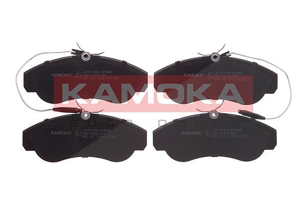 Kamoka Bremsbelagsatz, Scheibenbremse [Hersteller-Nr. JQ1011936] für Citroën, Peugeot, Fiat